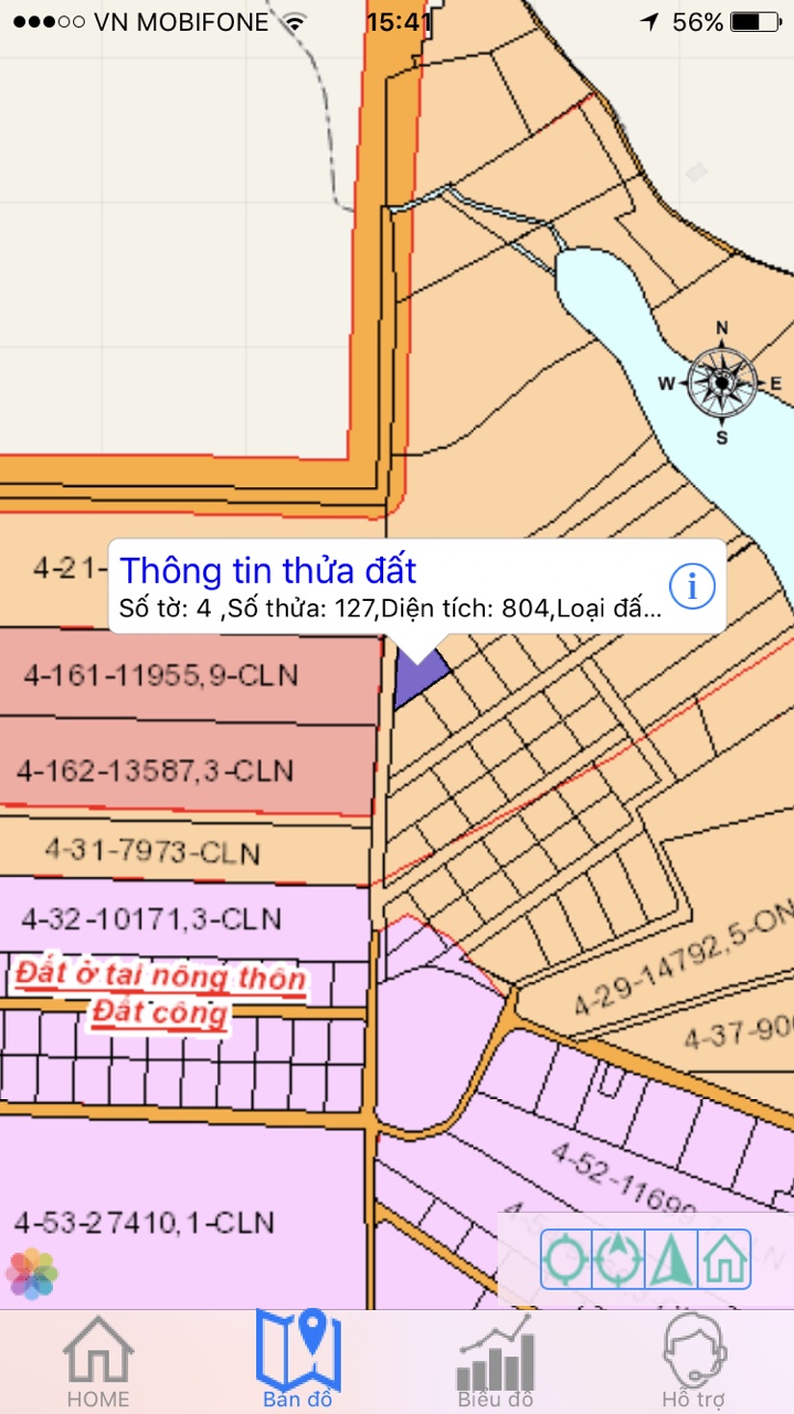 Bán đất biệt thự 02 mặt tiền đường bê tông lớn ở Lộc An Long Thành, 804m2 – 1.x tỷ